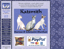 Tablet Screenshot of katsmith.net